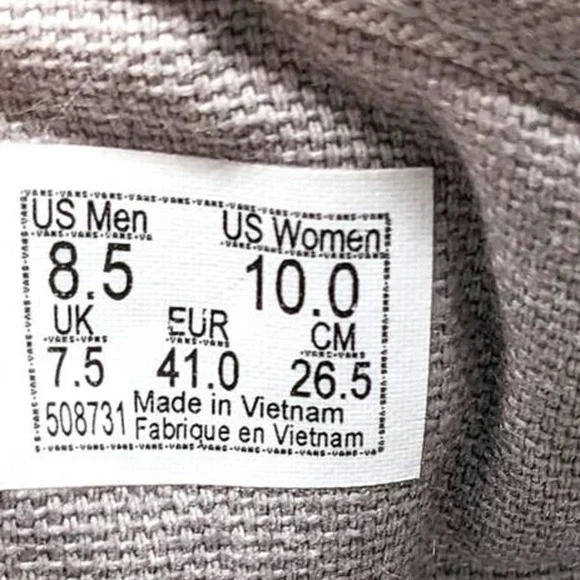 Vans Shoes Womens 10 Cozy Hug Faux Fur Low Top Sneakers Skater Gray Sherpa - Picture 9 of 10